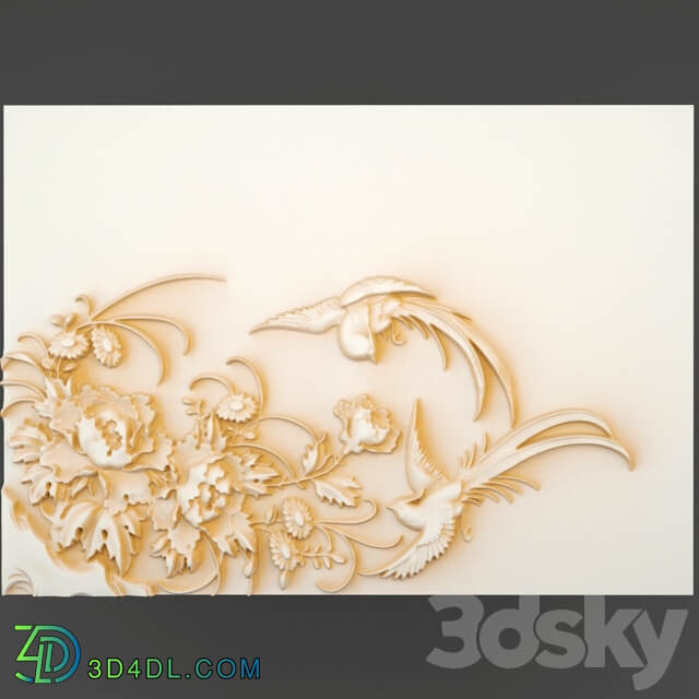 Bas relief. 3D Models