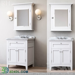 CARTWRIGHT POWDER ROOM VANITY 