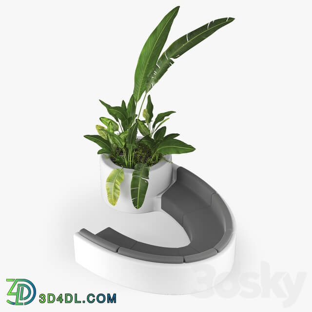 Flowerbed 3D Models