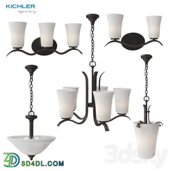 Armida Collection Pendant light 3D Models 