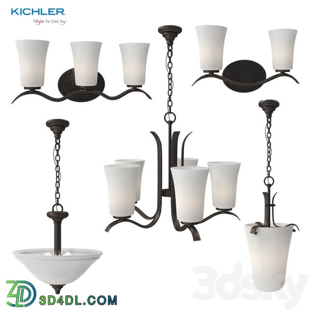 Armida Collection Pendant light 3D Models