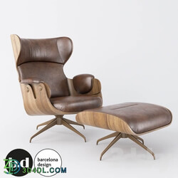 BD BARCELONA LOUNGER ARM CHAIRS 