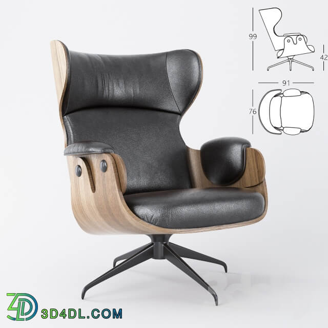 BD BARCELONA LOUNGER ARM CHAIRS