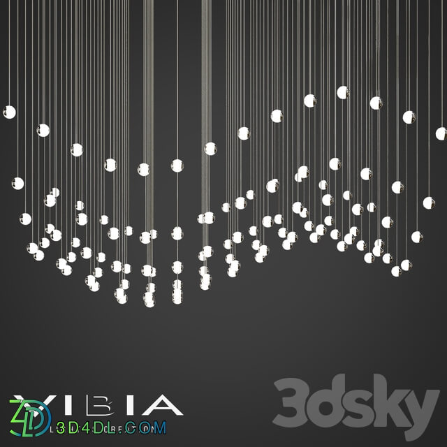 Vibia algorithm Pendant light 3D Models