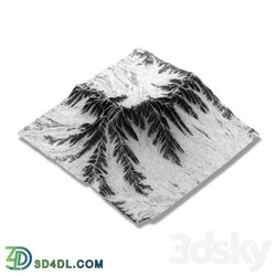 Landscapes of the mountains 3D Models 