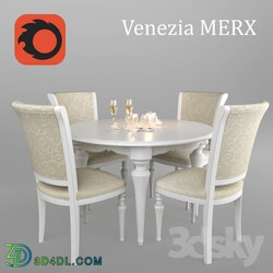 Table Chair Table and chairs Venezia Merx 