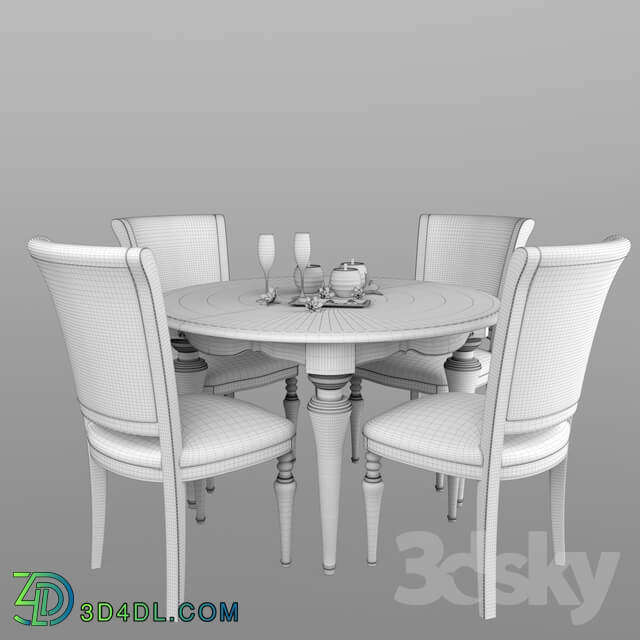 Table Chair Table and chairs Venezia Merx
