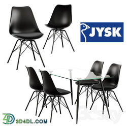 Table Chair Jysk Klarup Chair Ollerup Table 