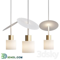 Jacksons Three Ceiling Lamps Pendant light 3D Models 