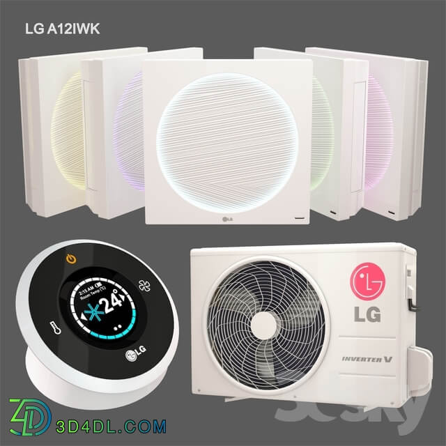 LG Artcool Stylist Inverter V LG A12IWK