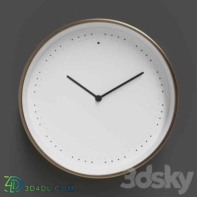 Wall clock PANORERA Watches Clocks 3D Models