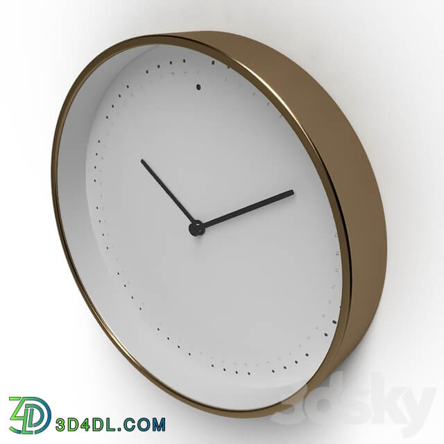 Wall clock PANORERA Watches Clocks 3D Models