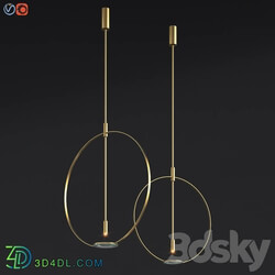 Magnifier Celing Pendant Lamp Formafantasma Pendant light 3D Models 