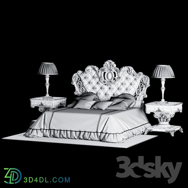 Bed Collezione Imperiale Bed