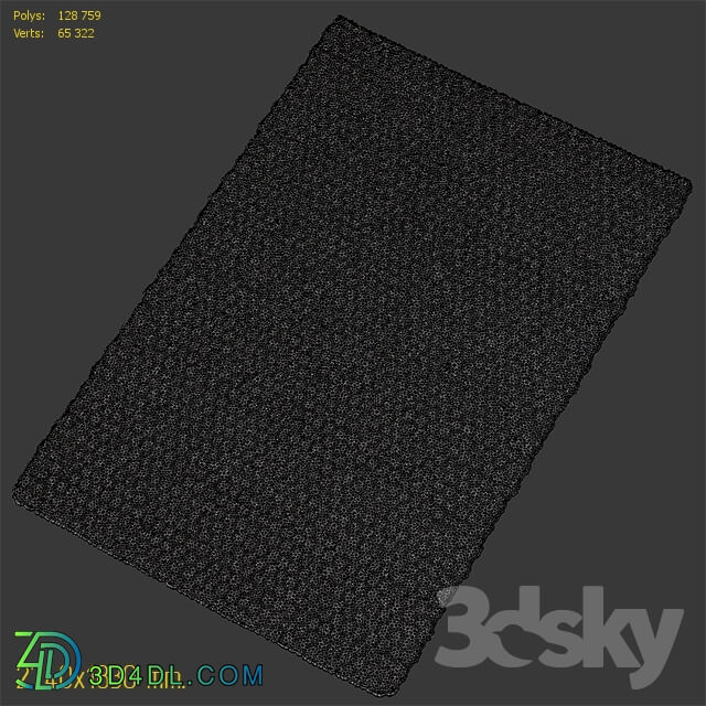 Dash Albert Rope Graphite Rug Carpet