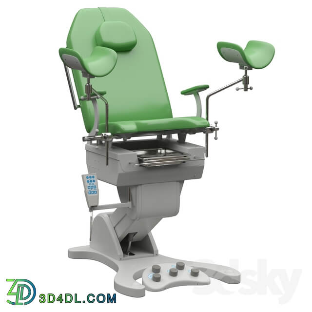 Gynecological chair Clear