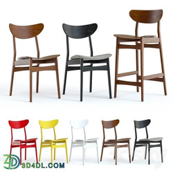 West Elm Classic Cafe Chairs 
