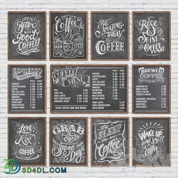 Cafe chalkboards 