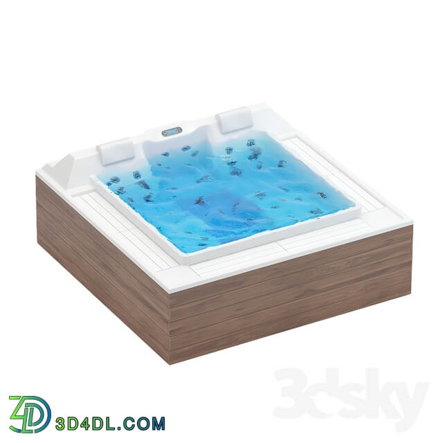 Aquavia SPA Jacuzzi Barcelona White