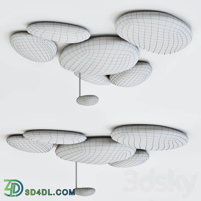 Skydro ceiling lamp Ceiling lamp 3D Models