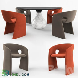 Table Chair Aqua Dining Table 