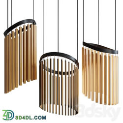 Stickbulb chime Pendant light 3D Models 