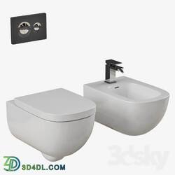 Laufen PALOMBA bidet toilet Part 1 