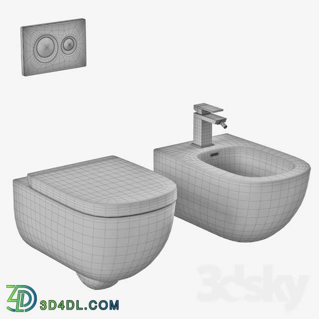 Laufen PALOMBA bidet toilet Part 1