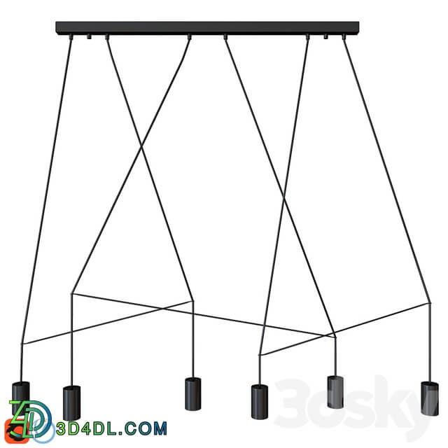 Nowodvorski IMBRIA BLACK 9675 Pendant light 3D Models