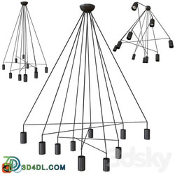 Nowodvorski IMBRIA BLACK 9680 Pendant light 3D Models 