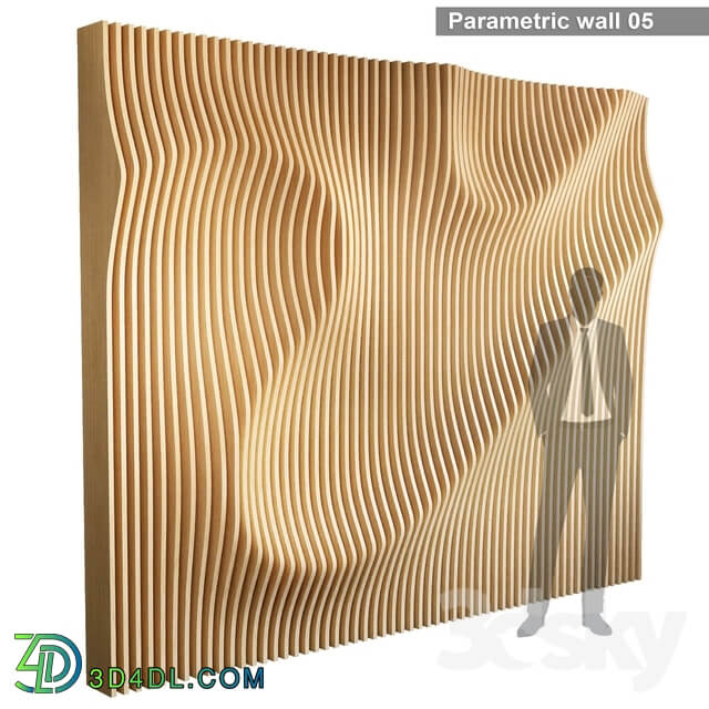 Musical instrument Parametric wall 005