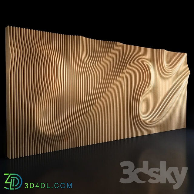 Musical instrument Parametric wall 005