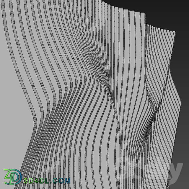 Musical instrument Parametric wall 005