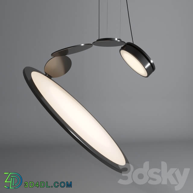 Axolight Cut Chandelier SPCUTXXX Pendant light 3D Models