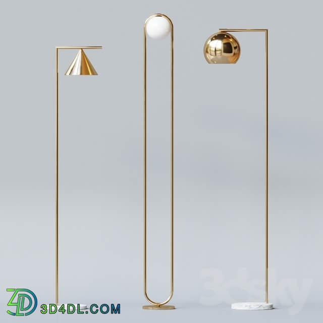 Loft Concept Floor Lamps set