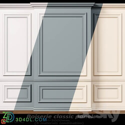 Wall molding 10. Boiserie classic panels 