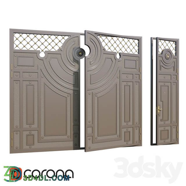 Gate 3D Models