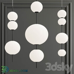 Beadas Pendant light 3D Models 