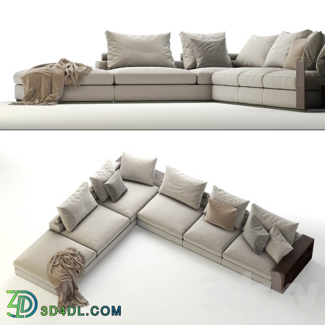 Flexform Groundpiece Sectional Sofa