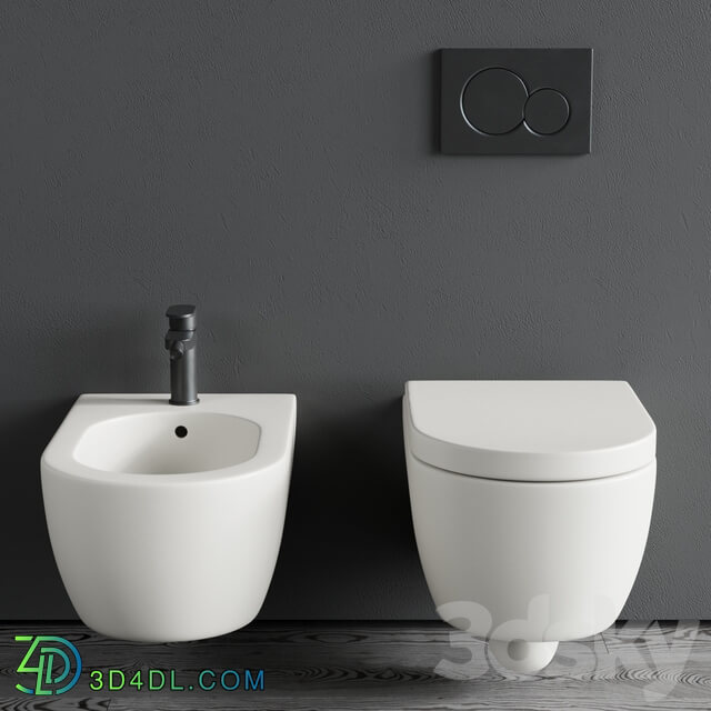 Ceramica Cielo Smile Wall Hung WC