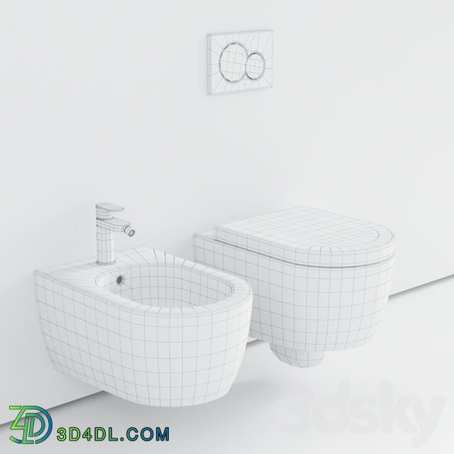 Ceramica Cielo Smile Wall Hung WC