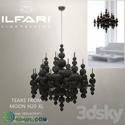 Ilfari Tears from moon H20 XL Pendant light 3D Models 