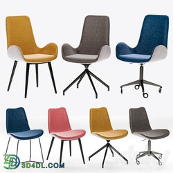 midj collections Dalia SM TS T Chair 