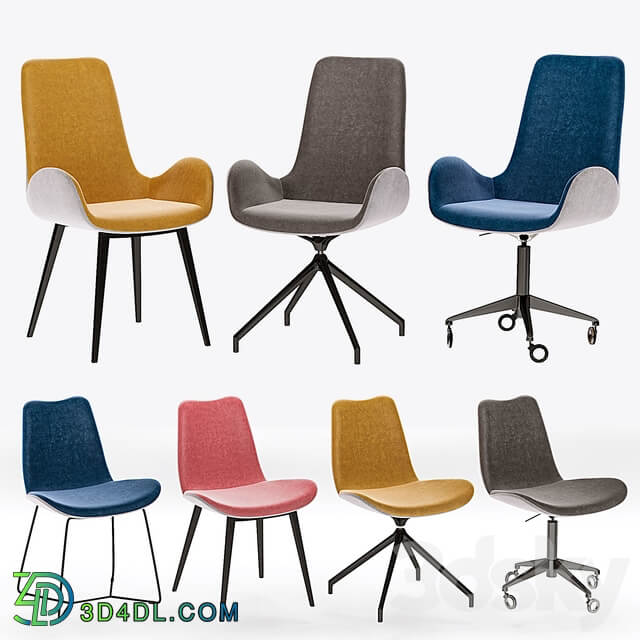 midj collections Dalia SM TS T Chair