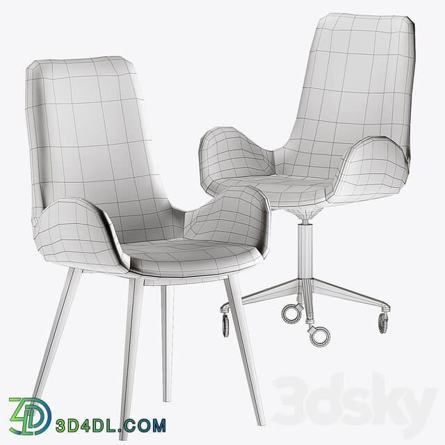 midj collections Dalia SM TS T Chair