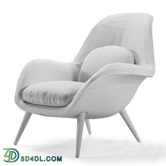 Fredericia swoon chair