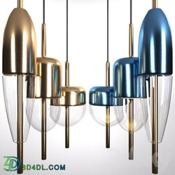 Odeon Light Larus Dune Pamfa Pendant light 3D Models 