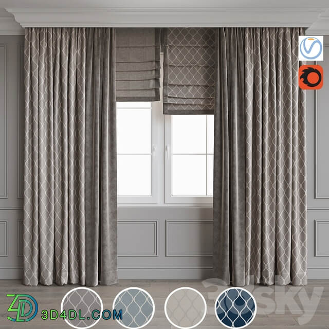 Modern style curtains 9