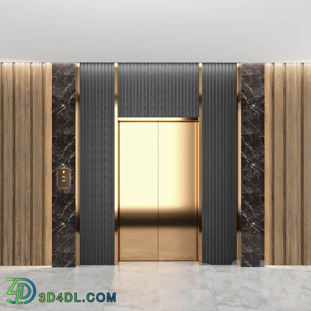 Other decorative objects Wall panel elevator