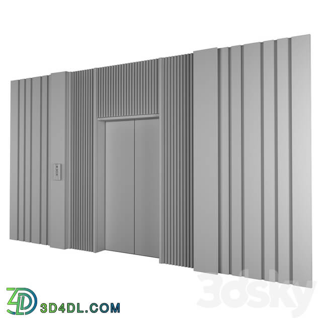 Other decorative objects Wall panel elevator